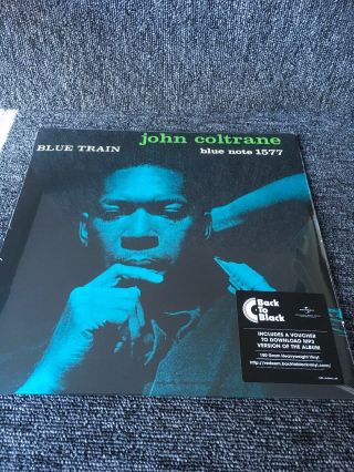 John Coltrane - Blue Train Album Vinyl &.  Back To Black.  Freepost Uk