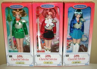 Magic Knight Rayearth Hikaru Umi Fuu 11.  2 " 28.  5cm Figure Chara Dolls Sega Nib