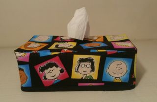 Charlie Brown and The Peanuts Gang Tissue Box Cover Handmade 5