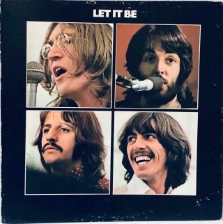 Let It Be [original Us - ◁ Pressing] By The Beatles (vinyl,  Lp Oct - 1969,  Apple