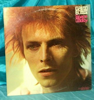 1972 W/ Poster Rock Lp: David Bowie - Space Oddity - Rca Lsp - 4813