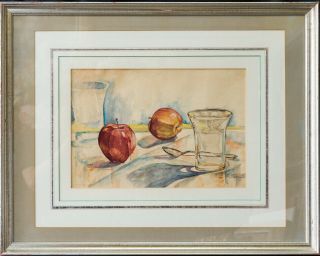 Charles Henry Demuth (1883 - 1935) York/pennsylvania Listed Artist Watercolor