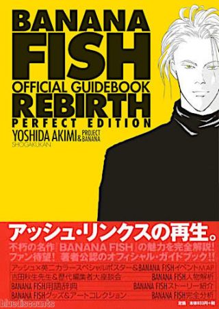 Dhl) Banana Fish Official Guide Art Book Rebirth Complete Edition Akimi Yoshida