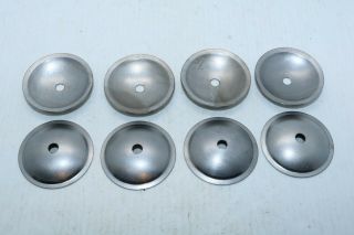 Minnitoy Toy - Replacement Truck Hubs X8 - Canada - Pressed Steel - Parts