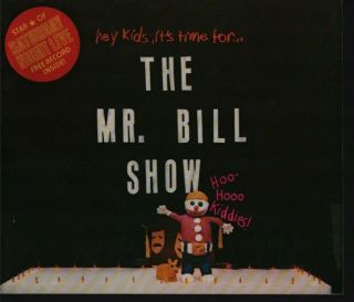 SNL Cast Hand Signed Autographed Mr.  Bill Book w/COA - Signed by 7 2