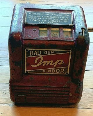 Imp Gumball Penny Cigarette Trade Stimulator - It