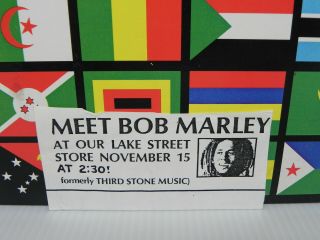 Bob Marley AUTOGRAPHED SIGNED 