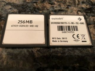 256 Mb Compact Flash Cards For Wms Slot Machines 25 Each Smart