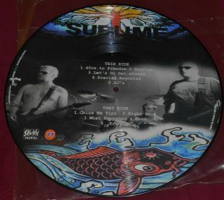 Sublime 40 Oz.  To Freedom PICTURE DISC Skunk Records ER - 2006,  77 Records 2002 2