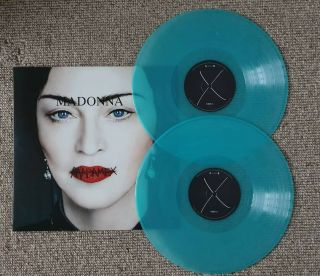 Madonna Madame X Ltd Edt Double Light Blue Vinyl