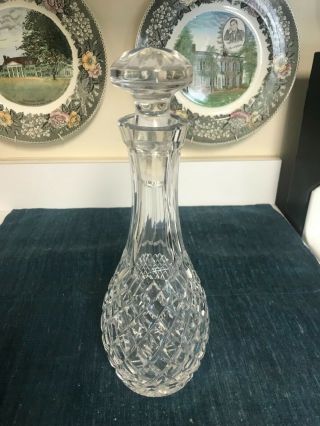 Vintage Waterford Cut Crystal Comeragh Cordial Decanter In