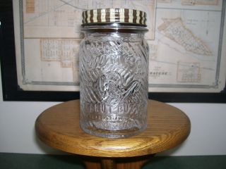 Base Dated 1 Lb Jumbo Peanut Butter Jar Or Bottle With Lid