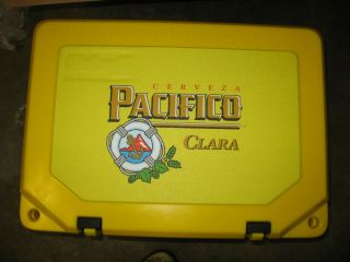 PACIFICO CLARA CERVEZA BEER IN THE BOX ICE COOLER BY GRIZZLY 20 COD MADE USA 3