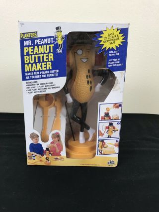 Planters Mr.  Peanut Peanut Butter Maker 1995 Vintage