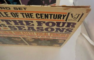 The Beatles vs The Four Seasons 1964 VJ DX 30 Mono 2 L.  P.  Gatefold No Poster 10