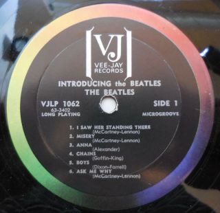 The Beatles vs The Four Seasons 1964 VJ DX 30 Mono 2 L.  P.  Gatefold No Poster 11