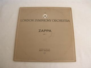 The London Symphony Orchestra Zappa Vol.  1 Vinyl Lp Album Barking Pumpkin 1983