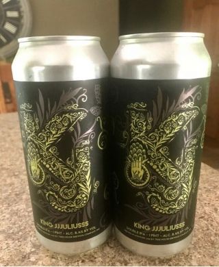 Tree House Brewing - King Jjjuliusss - (2) Collectible Cans