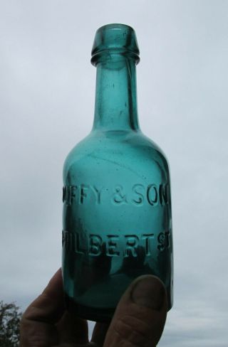 E Duffy & Son 914 Filbert St (philadelphia) Squat Soda Bottle