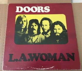 The Doors La Woman Eks - 75011 12 " Vinyl Record Album Vg,  1976