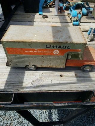Vintage Nylint Chevy U - Haul Maxi Mover 8413 Moving Van Truck 19 " Long