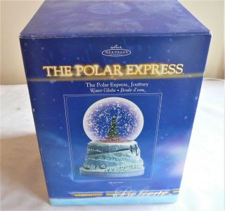 Hallmark Polar Express Snow Globe W/light & Sound