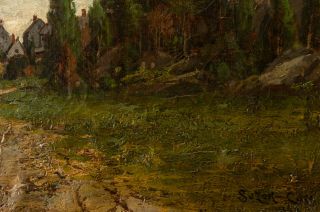 Marc - Aurele de Foy Suzor - Cote (1869 - 1937) Canada/Florida Listed Artist Oil 10
