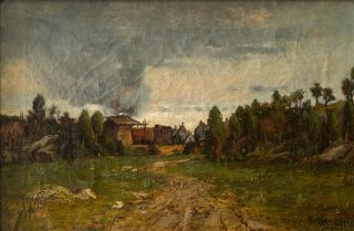 Marc - Aurele de Foy Suzor - Cote (1869 - 1937) Canada/Florida Listed Artist Oil 2