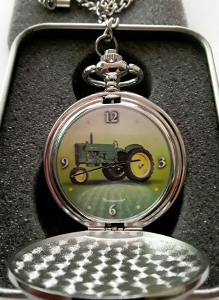 John Deere Exclusive Edition " 40 " Series  English/french Pocket Watch