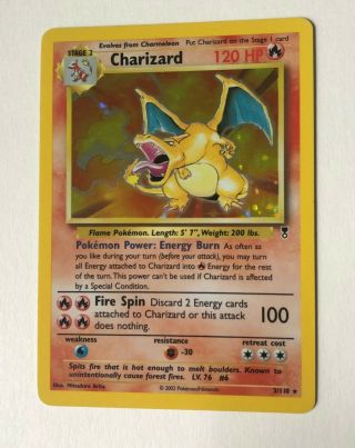 1999 Pokemon Game 4 Charizard Holo Psa Graded Near - Base Set 4/102