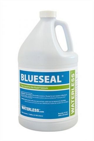 Blueseal Gallon Case Of 4 Urinal Trap Liquid,  Case Of 4 Gallons