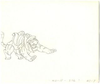 He - Man/she - Ra Masters Of The Universe Pencil Art Battle Cat