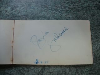Lovely Gloria Grahame 1955 Autograph Signed Ink Signature Oscar Winning Actress