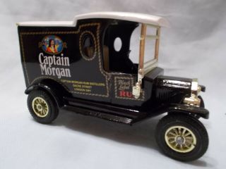 Matchbox Models Of Yesteryear Y12 - 3 1912 Model T Van Captain Morgan Issue 4