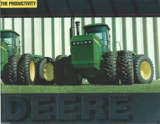 Farm Tractor Brochure - John Deere - 8560 8760 8960 (f4419)