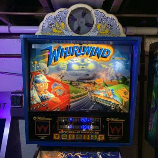 Whirlwind Pinball Machine Feel The Power