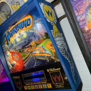 Whirlwind Pinball Machine Feel the Power 3