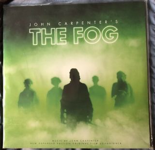 The Fog Soundtrack Gatefold White & Green Record Lp Vinyl John Carpenter