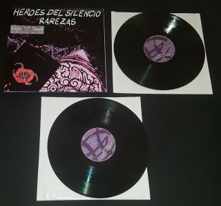Heroes Del Silencio - Rarezas 2x Lp Record Limited Like Los Ronaldos Not Promo