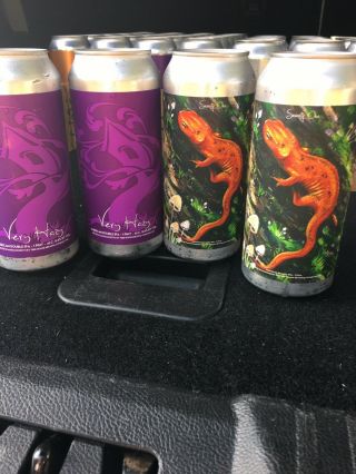 Tree House Brewing 2 Very Hazy & 2 C71 Dipa 4 Cans Total Trillium Monkish