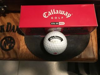 Jack Daniels Old No.  7 Callaway Ctu 30 Red Golf Balls 3