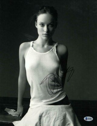 Hot Sexy Olivia Wilde Signed 11x14 Photo Authentic Autograph Beckett K
