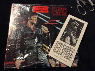 Elvis Presley 2lp Audifon 62968 The Burbank Sessions Vol 2 Souvenir Tix Gatefold
