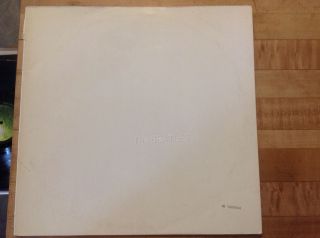 The Beatles White Album First German Pressing Top Open Low 0065044