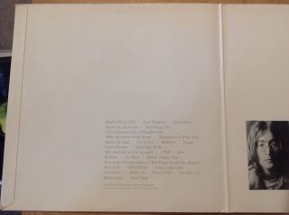 The Beatles White Album First German pressing Top Open Low 0065044 3