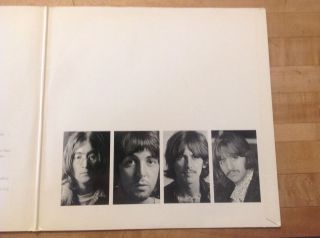 The Beatles White Album First German pressing Top Open Low 0065044 4