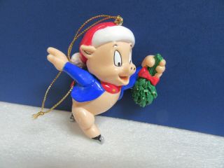 Danbury Looney Tunes Porky Pig Christmas Hanging Ornament