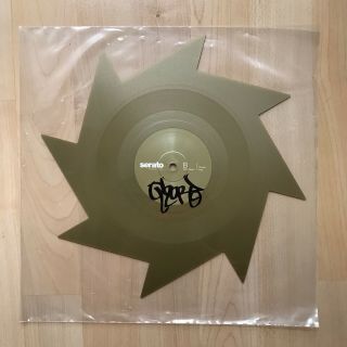 Serato Buzz Saw Weapons of Wax Thud Rumble DJ Qbert Control Vinyl PAIR SIGNED 2