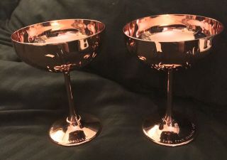 Absolut Elyx Copper Cocktail Cup / Coupe - Set Of 2