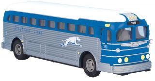 Mth Rail King 1:48 O Scale Greyhound - York Die - Cast 1980 Bus Model 30 - 50062